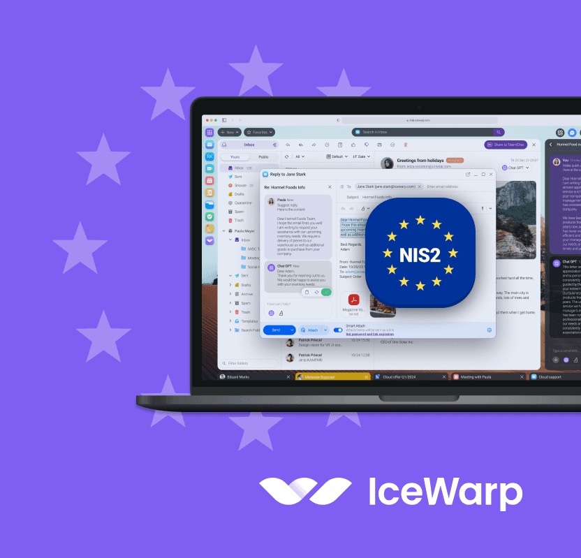 NIS2 Compliance, Simplified: How IceWarp Secures Your Collaboration Stack